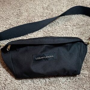 Logan and Lenora Black Crossbody Bag